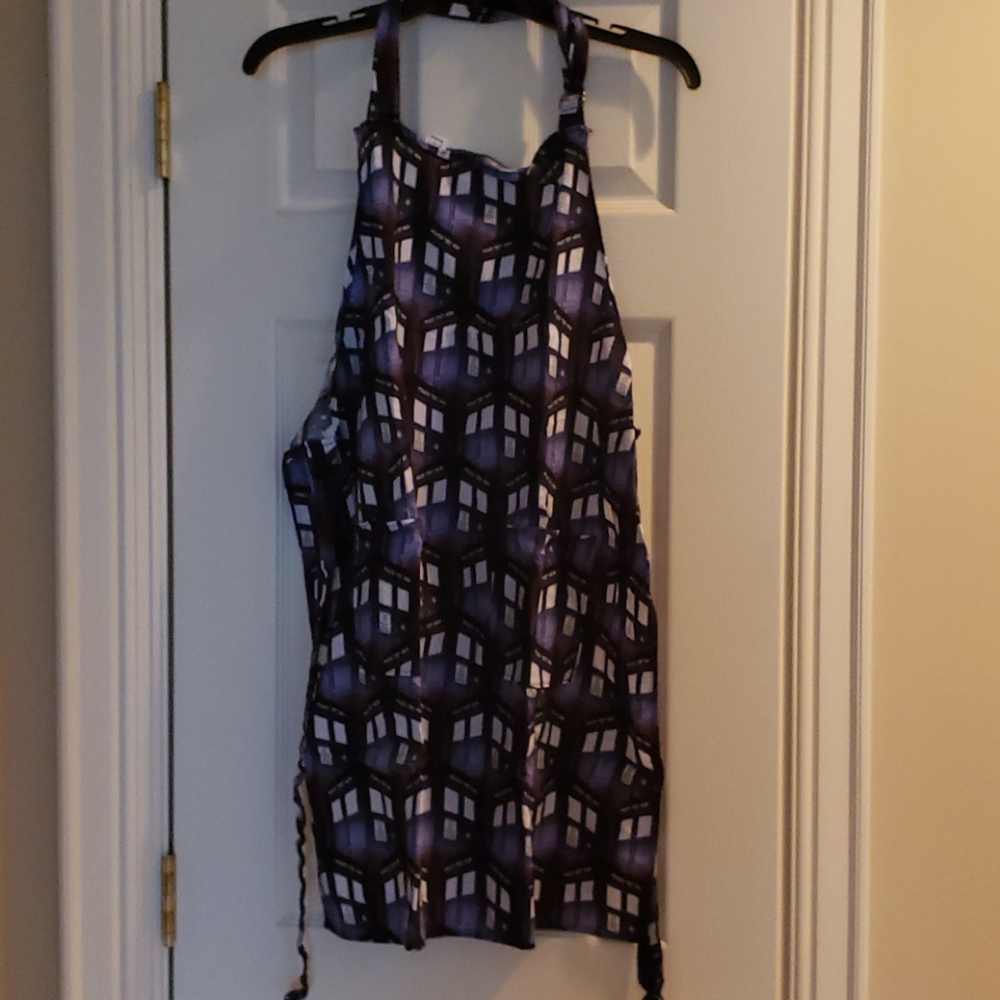 Dr. Who Police Box TARDIS apron